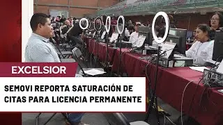 Semovi reporta saturaci&oacute;n de citas para licencia permanente en CDMX; tr&aacute;mite seguir&aacute; en 2026