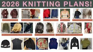 Мои планы по вязанию на 2026 год || 99knits