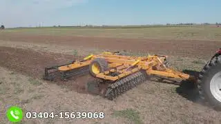 Acondicionador de suelos 3 en 1. Marca TECNO CAMPO.