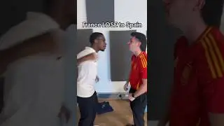 FRANCE LOSE TO SPAIN (but it doesn't have to be ALL pain) 😂 #shorts #football #soccer #euro2024
