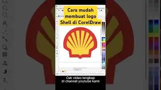 Membuat logo Shell di CorelDraw #logo #tutorial #coreldraw #shell
