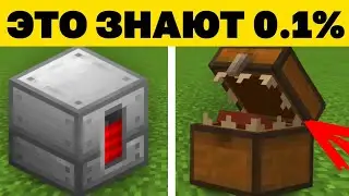 10 СКРЫТЫХ ФИШЕК В МАЙНКРАФТ БЕДРОК 1.20 