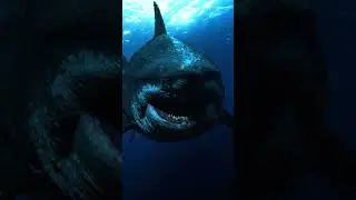 MEGALODON #megalodon  #top #viral #tibur&oacute;n #curiosidades #universo #espacio #oceano #mounstros