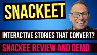 Snackeet demo: Create interactive quizzes, surveys and stories the convert!