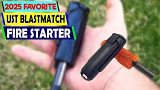 The ONE-HANDED Fire Starter? | UST BlastMatch Review & SURVIVAL Test