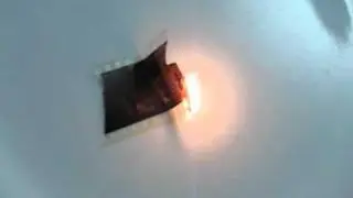 Nitrate Film Burning Comparison