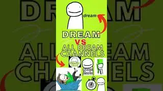 Dream Vs All Dream Channels Subcount Race gas gas gas meme #shorts #dream #gasgasmeme