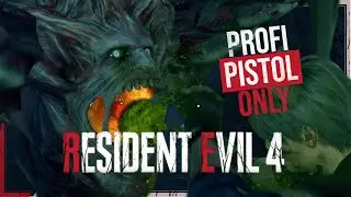 Diesen EPISCHEN Endkampf das ERSTE Mal mit Pistole! (Ende) ☣️ RESIDENT EVIL 4 Profi Pistol Only Run
