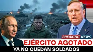 Última hora: Ejército agotado — Macgregor revela el fin de Ucrania