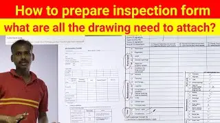 How do I prepare the inspection form?/ structure inspection/ rebar inspection/ formwork inspection
