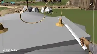 Oculus Quest Buzz Wire Game Using Unity3D