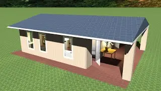 Linux: SweetHome3D Drawing Example in Slackware 64-bit 15.0: Interior