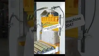 Hydraulic stone splitting press machine for marble granite domolite kerbstone paver blocks and tiles