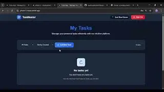 Todo App Project Demo 🔥 | Full-Stack Web App | Phase 2 Hackathon