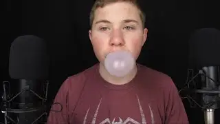 (ASMR) GUM CHEWING | BINAURAL ASMR