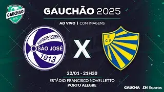 JOGO COMPLETO: SÃO JOSÉ 1 X 1 PELOTAS | GAUCHÃO 2025 | 22/01/2025