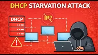 Объяснение атаки типа DHCP Starvation | Демонстрация сетевой атаки
