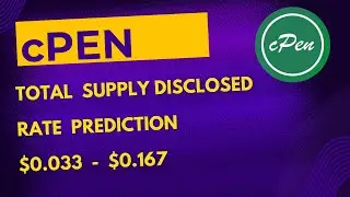CPEN Total Supply Disclosed | Rate Prediction $0.03 to $0.016 | Distribution Delay #cpen #listing