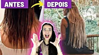 DO LOIRO QUEBRADO E ESPIGADO, AO LOIRO DOS SONHOS! Saiba como ela recuperou o cabelo 😍