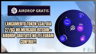 🔥AIRDROP GRATUITO TOKEN $SAL NAO FIQUE DE FORA!!!🔥#mercadobitcoin #$SAL