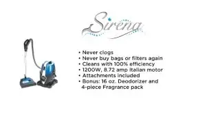 Sirena S10NA Total Home Cleaning System