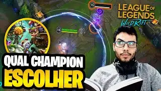 Os Novos CHAMPIONS do WILD RIFT S&atilde;o Bons? Feat. LUDISZ