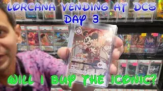 I have a chance to buy the Iconic Mickey, will I do it? Lorcana Vending at DCS