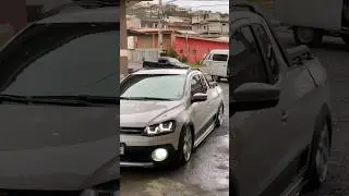 Saveiro Cross rebaixada, um sonho 🤍😍🚀