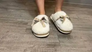 GOEWY Cute Womens Slippers Memory Foam House Slippers for Women Fuzzy Plush Comfy Faux Fur Slippers