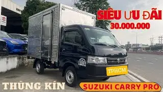 SUZUKI CARRY PRO TH&Ugrave;NG K&Iacute;N INOX Đ&Oacute;NG TR&Ecirc;N NỀN TH&Ugrave;NG LỬNG ZIN