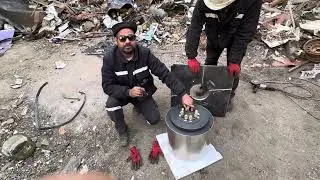 Atlas 350 MH Material Handler electric conductive slip ring