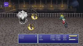 Final Fantasy VI Pixel Remaster | Boss: Wrexsoul + 2x Soul Savers