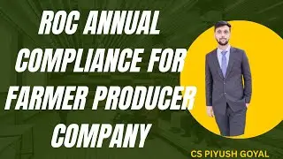 ROC Compliance for farmer producer Company | Compliance for farmer producer  Limited Company