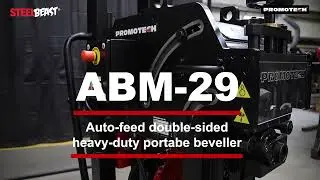 ABM29 - Auto-Feed Double-Side Heavy-Duty Portable Beveller