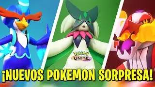 ✨ NUEVOS POKEMON SOPRRESA GRATIS en POKEMON UNITE ✨
