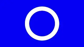 ROTER RING WEISSER LICHTBILDSCHIRM Full HD, 2D, 3D, 4D FREI.