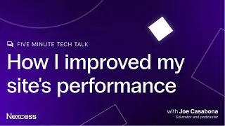 How I Improved My Site's Performance