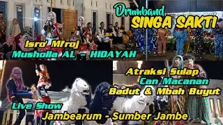 MERIAH! Drumband Singa Sakti Guncang Desa Jambearum | Sumberjambe #drumband #canmacanan 