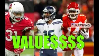 Fantasy Football Draft Day Values for 2019