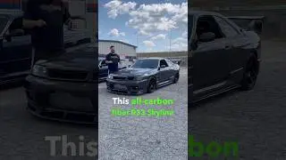 Nissan Skyline R33 с карбоновым кузовом мощностью более 1000 л.с.