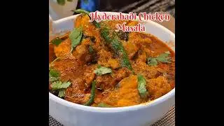 Hyderabadi Chicken Masala Recipe | हैदराबादी चिकन मसाला #shorts #trendingshort #shortsfeed #yfp #yt