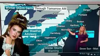 Winter Storm Demi, Olyphant PA, January 19, 2025 ~5:15pm.