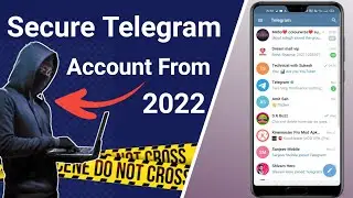 Telegram account safe kaise kare || How to secure telegram 2022 || setup 2 step verification