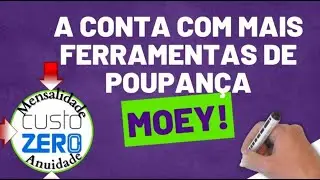 MOEY - Conta Banc&aacute;ria Digital #moey #bancodigital #contadigital