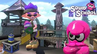 Camp Triggerfish Tower Control Guide - Splatoon 2 - Squid School Map Mode of the Day