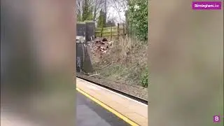 Acocks Green Train Derailment Fears Caused by Tube Lobbed onto Railway Tracks, Video Shows