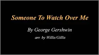 Someone To Watch Over Me - Trombone Quartet