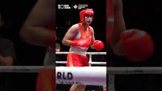 Sacha Hickey with her second win on Day 5 of the World Boxing Championships 🥊