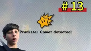 Playing Super Mario Galaxy 2! #13 (Prankster Comets)