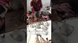 Watch SMN&rsquo;s Ilish Cutting Experts in Action. #llish #fishcuttingskill #fishcutting_expert #shorts